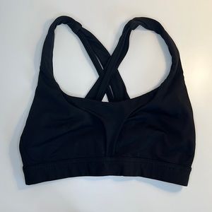 Lululemon Sports Bra Size 6 Black